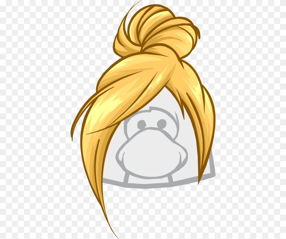 Pin Blonde Wig Clipart Club Penguin The Head Turner Club Penguin Blonde Hair, Clothing, Turban, Photography, Adult Free Png