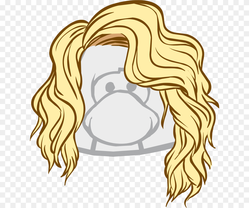 Pin Blonde Wig Clipart Princess Leia Buns Clipart, Person Free Transparent Png