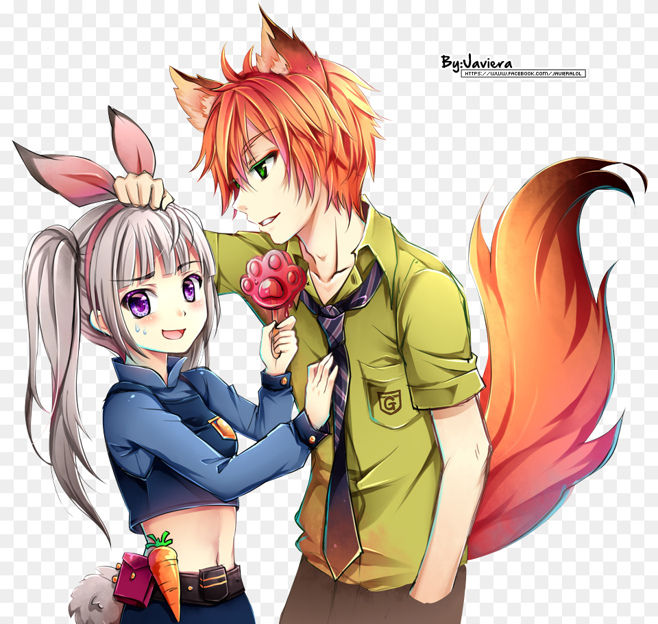 Pin By Kailie Butler Judy X Nick Anime, Publication, Book, Comics, Adult Png Image