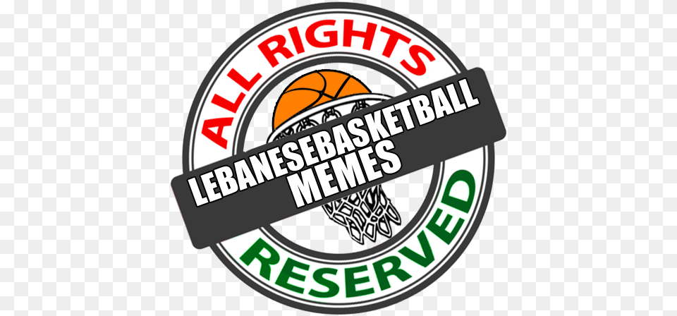 Pin By Lebanese Basketball Memes All Rights Reserved, Logo, Sticker, Disk Free Png