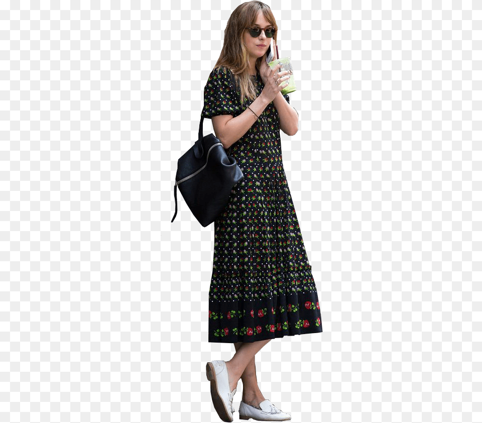 Pin By Lenny Dakota Johnson Smoking 2018, Dress, Clothing, Person, Female Png