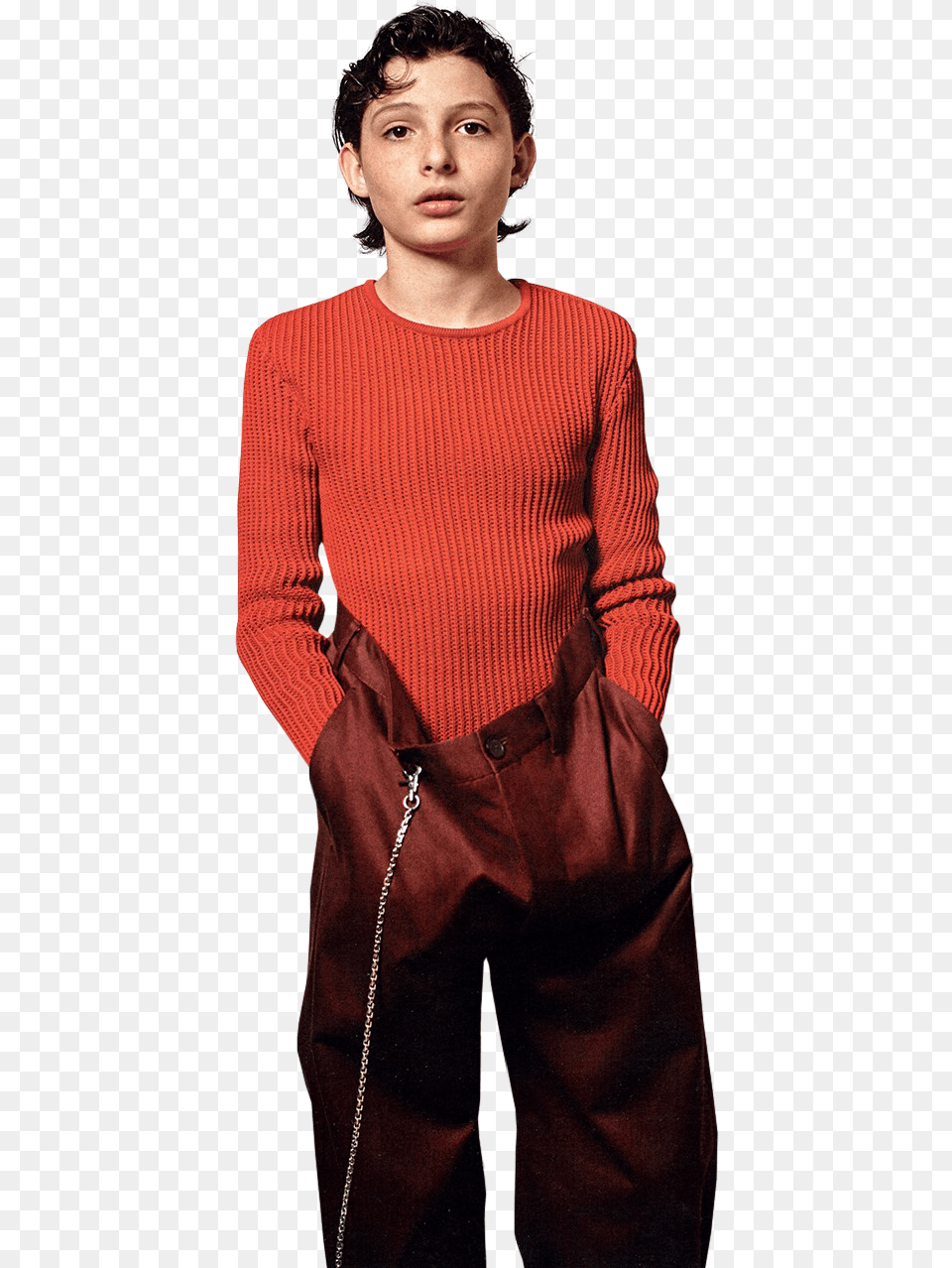 Pin By Lsrs00 On Finn Wolfhard In 2018 Collier Schorr Finn Wolfhard, Long Sleeve, Blouse, Clothing, Sleeve Free Transparent Png