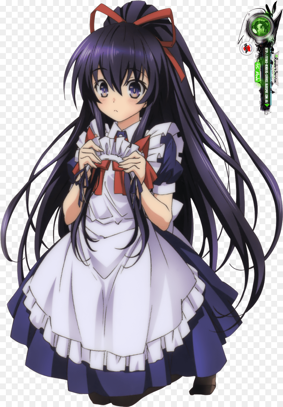 Pin By Luffy Pie On Maid Girls Date A Live Tohka Maid, Book, Comics, Manga, Publication Png Image
