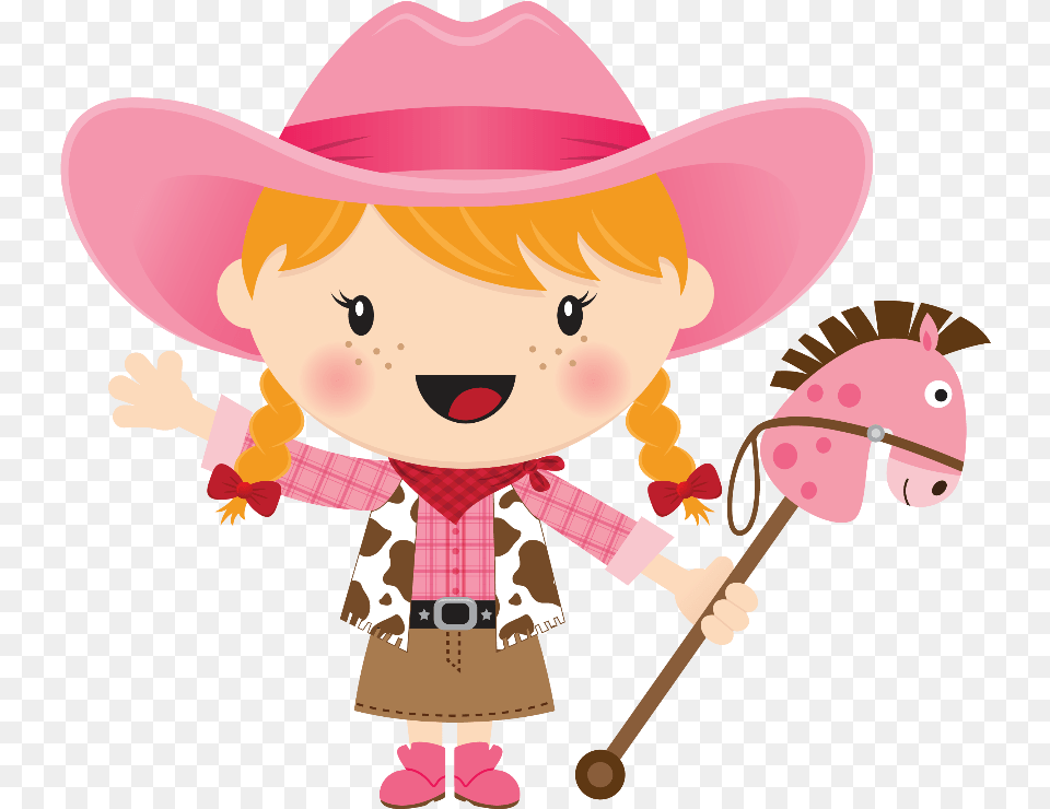 Pin By Marina On Cartoon Cowboys On Stick Horse, Clothing, Hat, Baby, Person Free Transparent Png