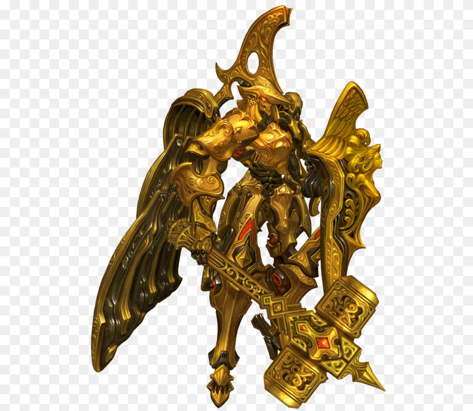 Pin By Pedro Poppe On Machine Lord Fantasy Golden Golem, Bronze, Person, Accessories Free Transparent Png