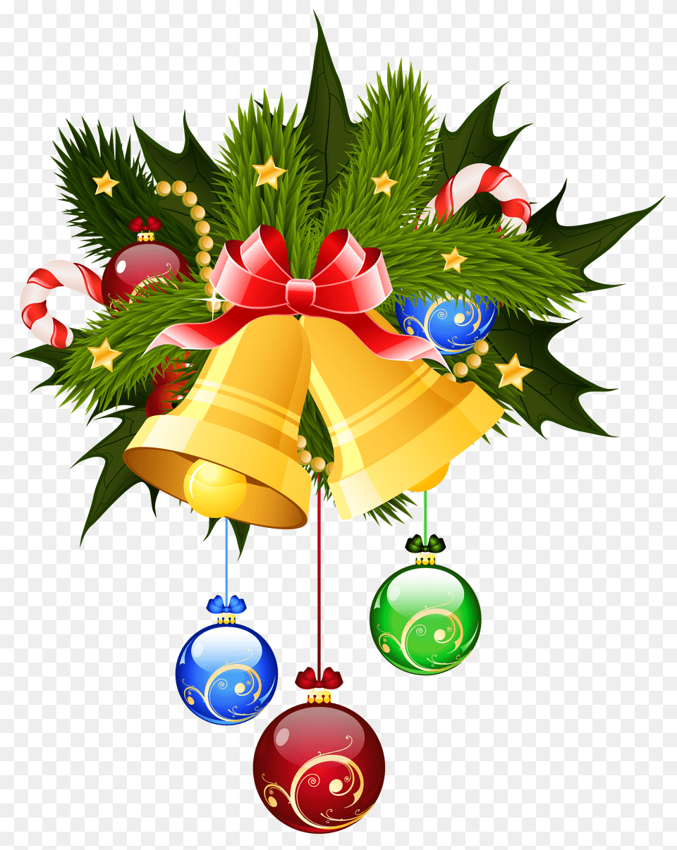 Pin By Pngsector Christmas Bells Clipart Free Transparent Png