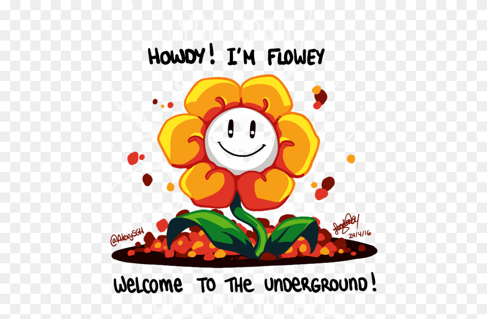 Pin By Undertalefan92 Gif Flowey The Flower, Advertisement, Poster, Face, Head Free Transparent Png