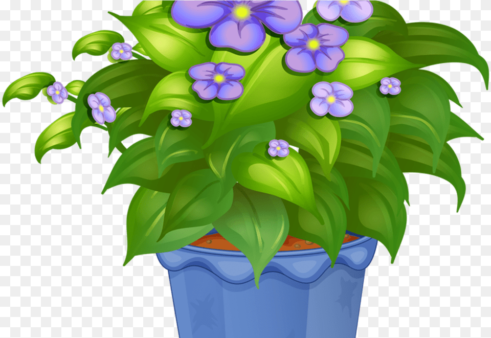 Pin By Unloveable Tum On Garden Flower Vector Flower Pot, Plant, Geranium, Potted Plant, Pottery Free Png Download