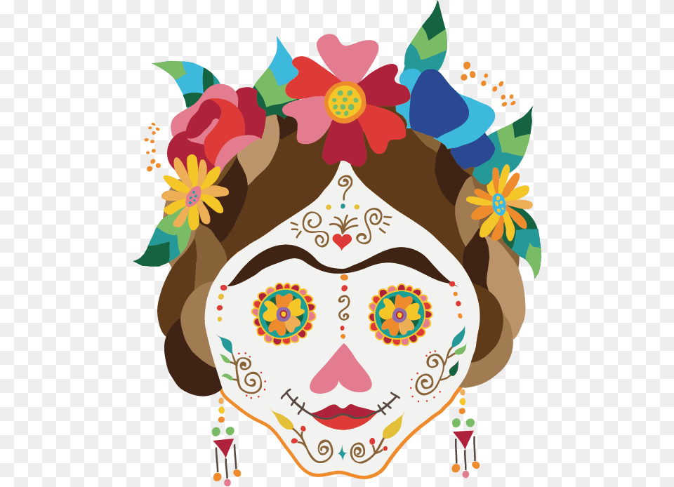 Pin Catrina Clipart Catrin Y Catrina, Art, Graphics, Pattern, Floral Design Free Png
