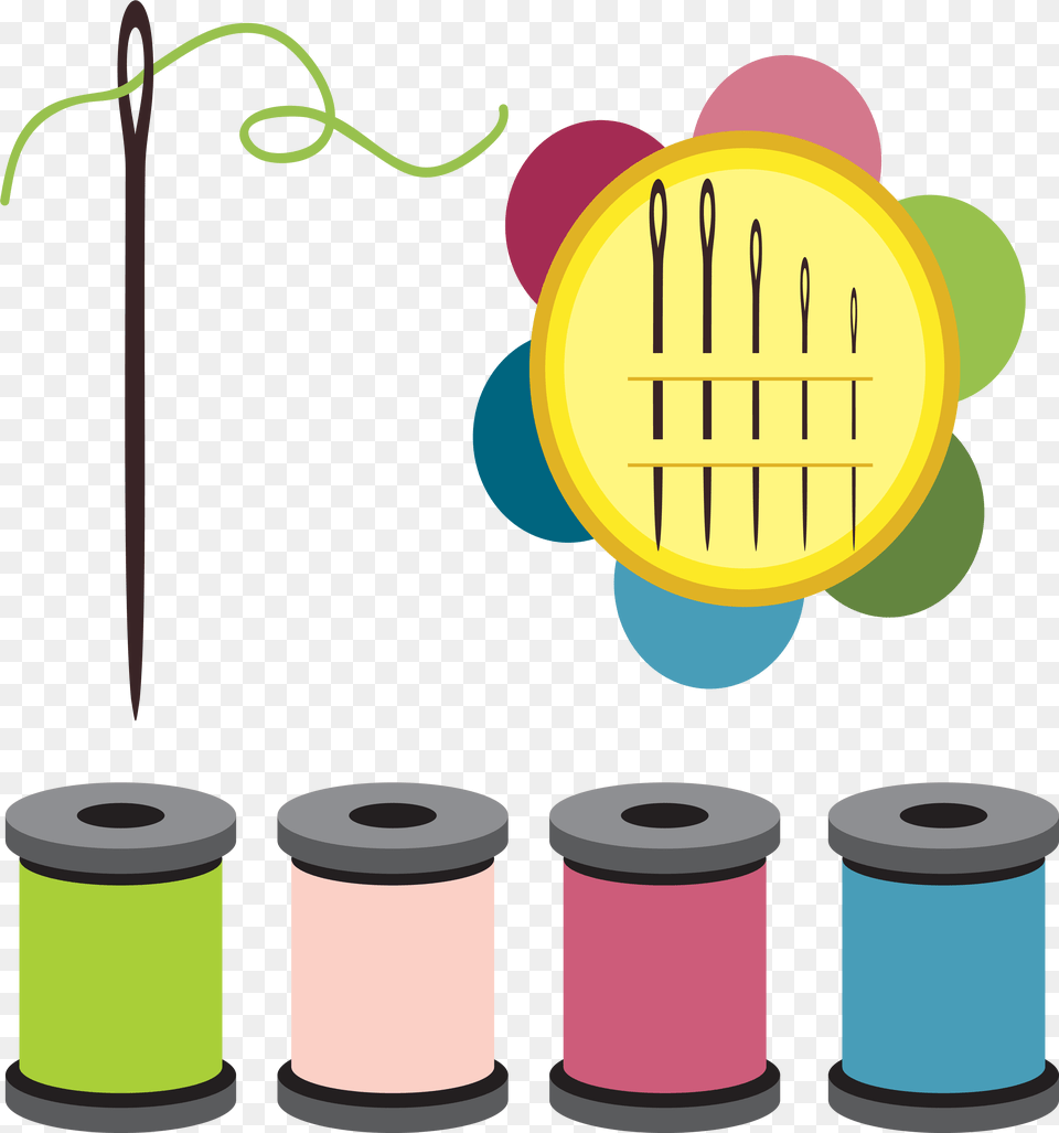 Pin Clipart Thread, Sewing Png Image