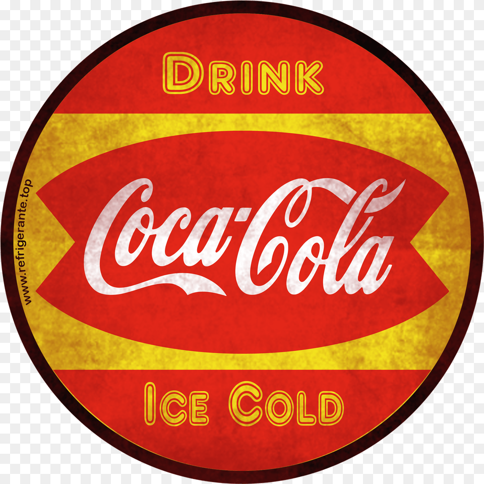 Pin Coca Cola, Beverage, Coke, Soda, Road Sign Free Png Download