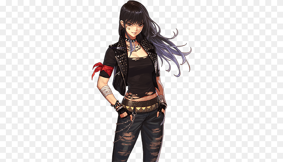 Pin Cool Gangster Girl Anime, Adult, Book, Comics, Female Png