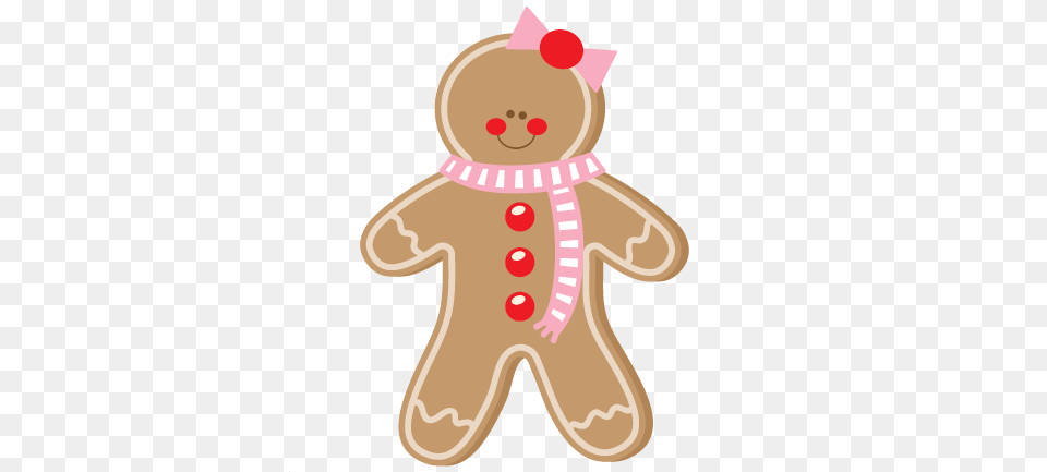 Pin Cute Gingerbread Christmas Clipart, Cookie, Food, Sweets, Nature Free Png