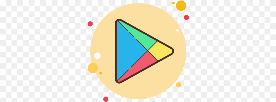 Pin Di Icons Play Store Icon Aesthetic, Triangle, Disk Free Png Download