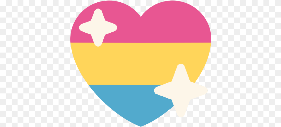 Pin Discord Pride Heart Emojis Transparent, Symbol, Star Symbol, Animal, Fish Png