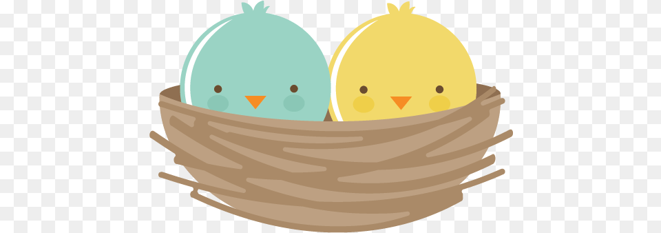 Pin Em Cut Files Baby Birds Nest Clipart, Egg, Food, Easter Egg Free Png Download