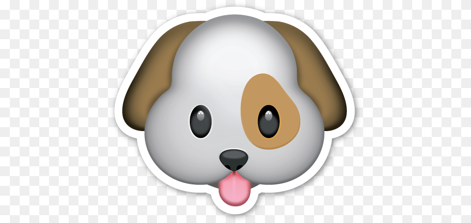 Pin Em Papercrafts Emoji Dog Face, Animal, Canine, Mammal, Pet Free Png