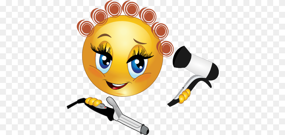 Pin Getting Ready Emoji, Baby, Person, Appliance, Blow Dryer Free Png