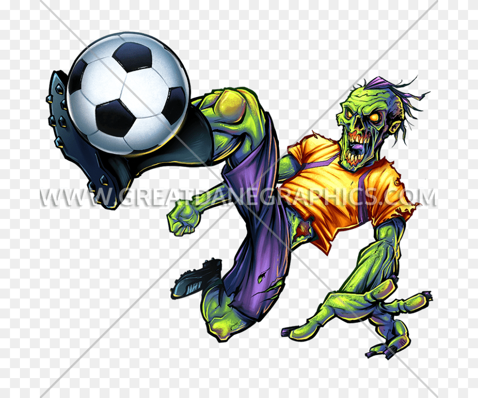 Pin Girl Kicking Soccer Ball Clip Art Zombie Soccer, Football, Soccer Ball, Sport, Adult Png Image