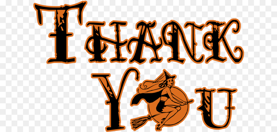 Pin Google Clip Art Thank You Thank You October Happy Halloween Clip Art, Person, Text, Face, Head Free Png Download