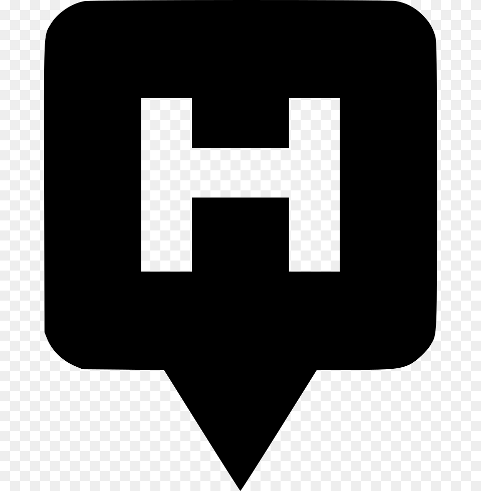 Pin Hospital, Stencil Free Png Download