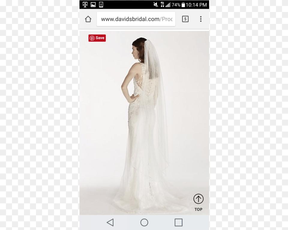 Pin It Bridal Embellished Edge Walking Veil, Formal Wear, Wedding Gown, Clothing, Dress Png