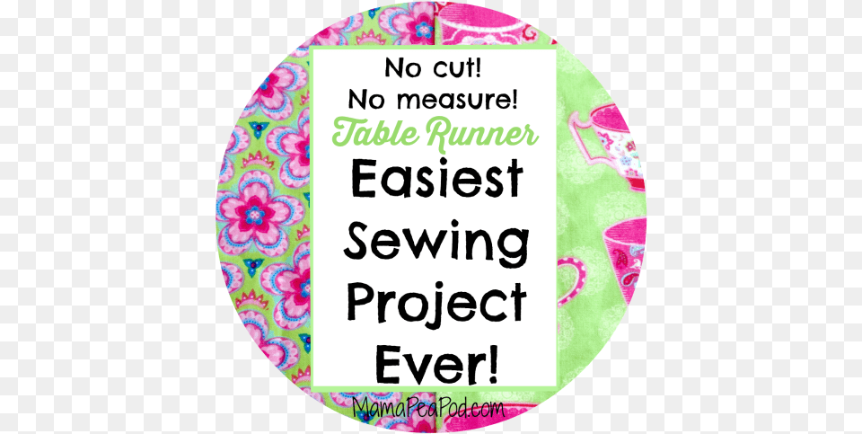 Pin It Easiest Sewing Project Ever Circle, Pattern Png Image