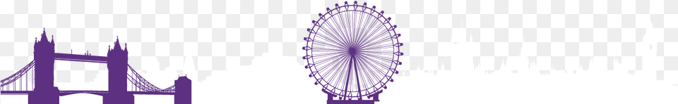 Pin It Ferris Wheel, Purple, Machine, City, Art Png Image