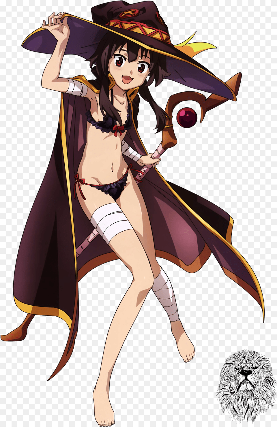 Pin Karen Kuchiki On Megumin O Konosuba Anime, Book, Comics, Publication, Adult Free Transparent Png