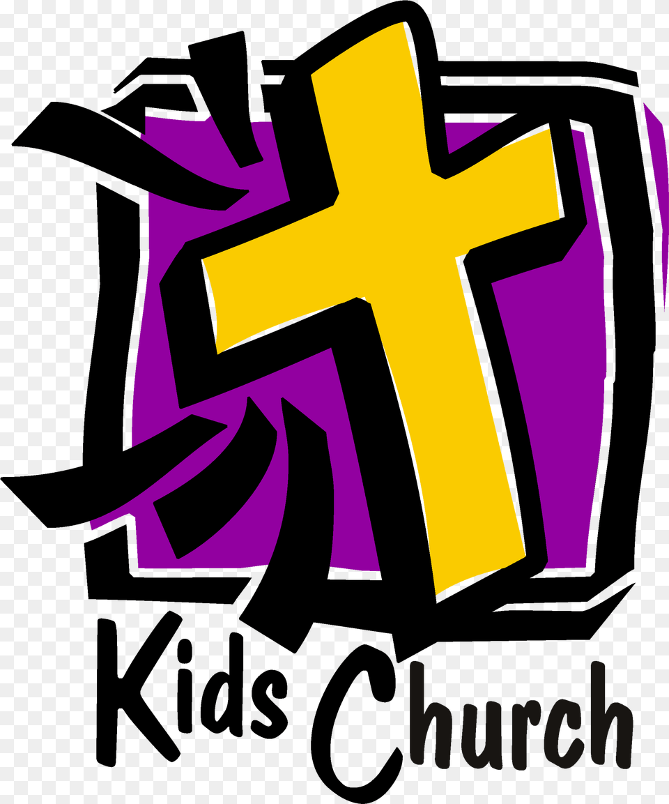 Pin Kids Church Clip Art Church, Cross, Symbol, Purple, Logo Free Transparent Png