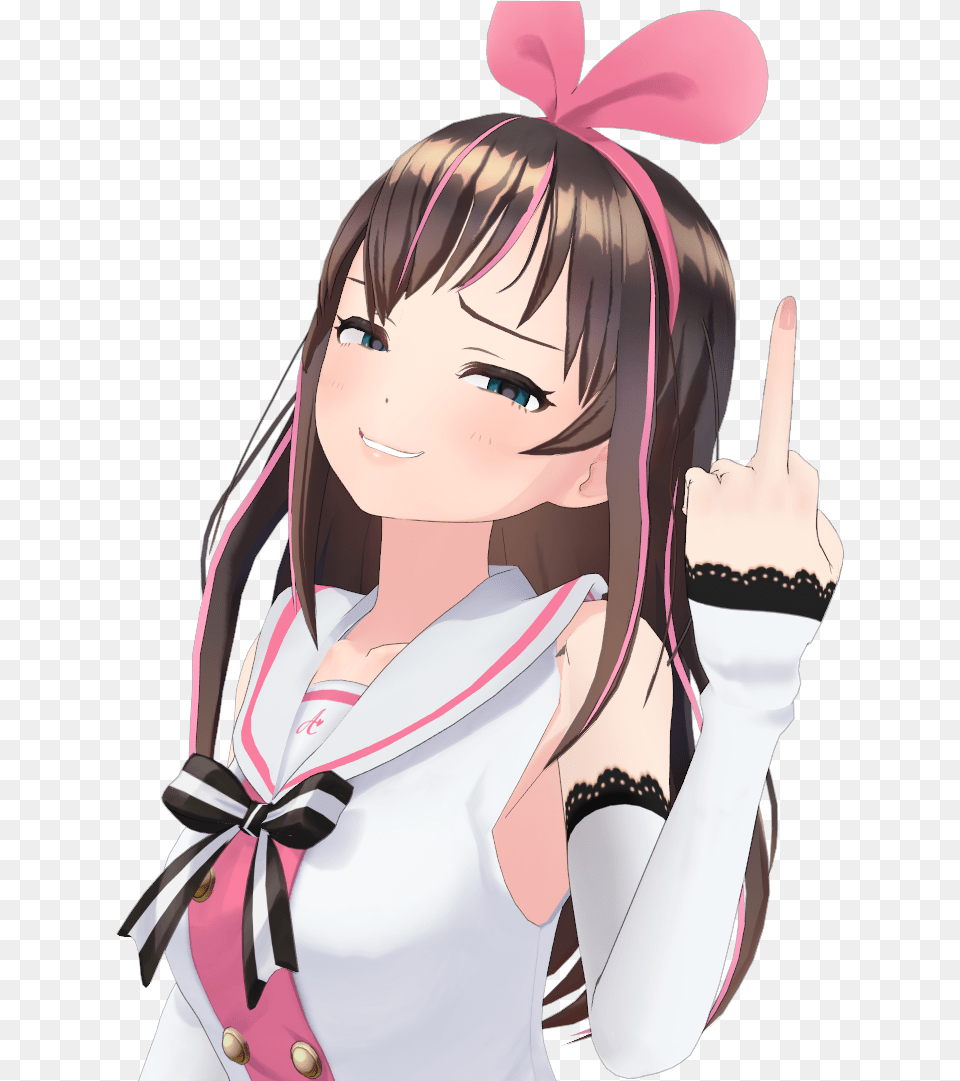 Pin Kizuna Ai Aesthetic, Publication, Book, Comics, Adult Free Png Download