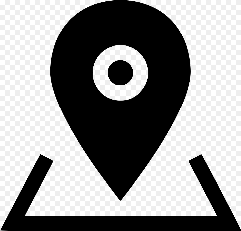 Pin Map Icon, Stencil, Triangle, Text Png Image