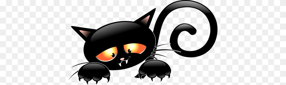 Pin Od Lidia Na Kot Clipart Cat Clipart Halloween, Electronics, Hardware, Astronomy, Moon Png Image
