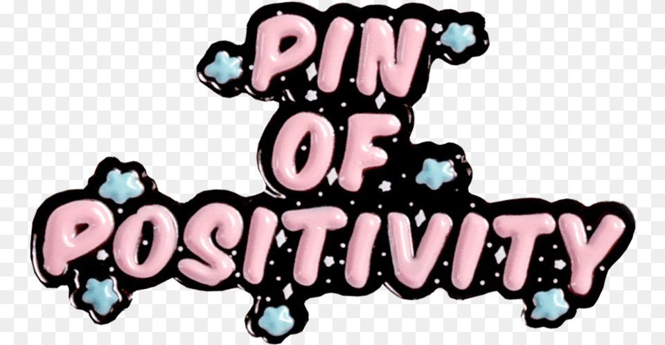 Pin Of Positivity Good Luck Clip Art, Cream, Dessert, Food, Icing Png Image