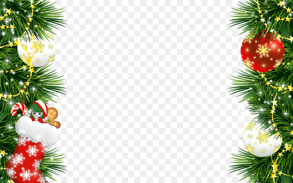 Pin On Clipart Borders Christmas Christmas Happy Holidays Frame High Resolution, Christmas Decorations, Festival, Balloon, Baby Png Image
