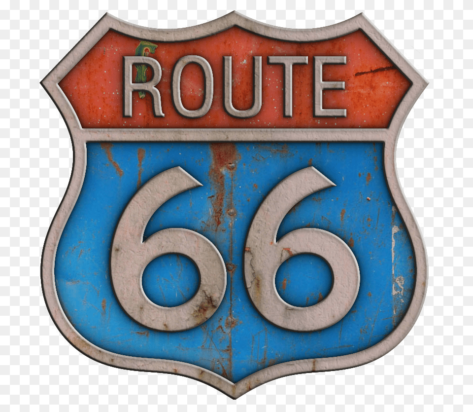 Pin Original Route 66 Logo, Symbol, Text, Badge Png Image
