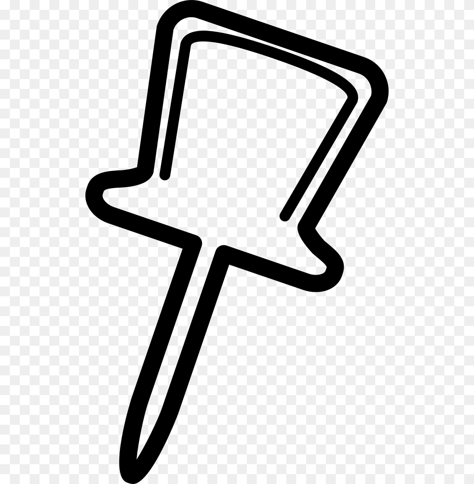 Pin Outline, Bow, Weapon Free Png