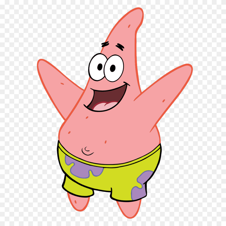 Pin Patrick Star, Cartoon, Animal, Fish, Sea Life Png Image