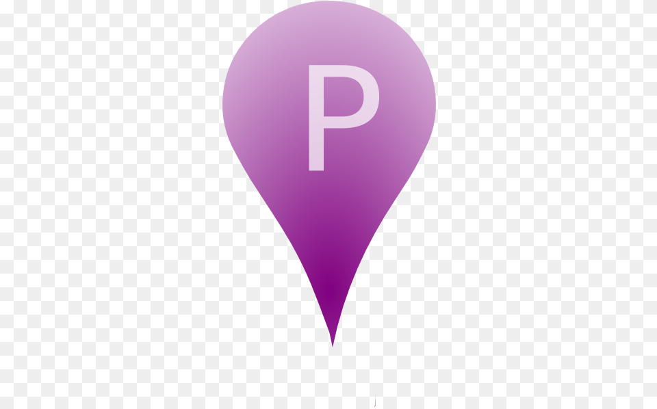 Pin Point Location Marker Purple Clip Art Heart, Balloon Png