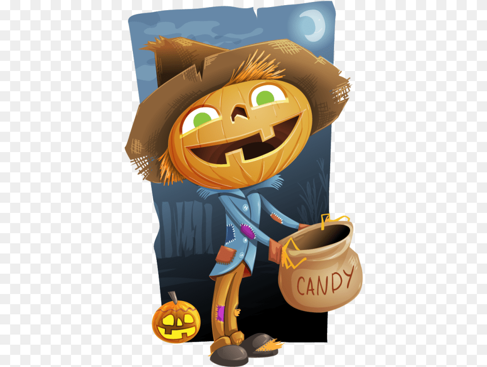 Pin Pumpkin Head Scarecrow Clipart Descargar Imgenes De Halloween, Festival, Bottle, Shaker Free Png Download