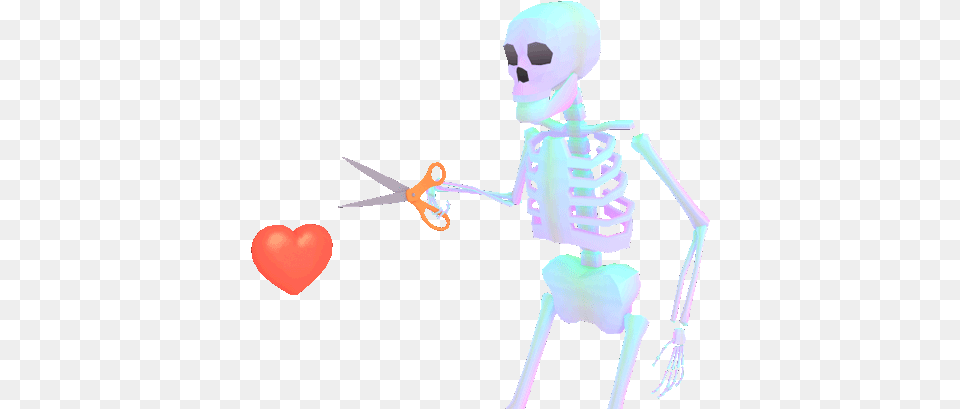 Pin Skeleton Heart Gif, Person Png