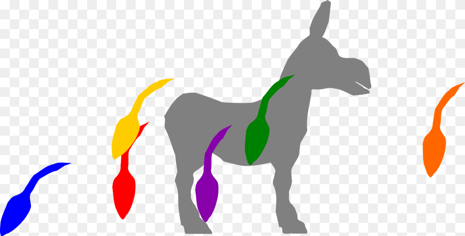 Pin The Tail On The Donkey, Animal, Mammal, Horse Free Png Download
