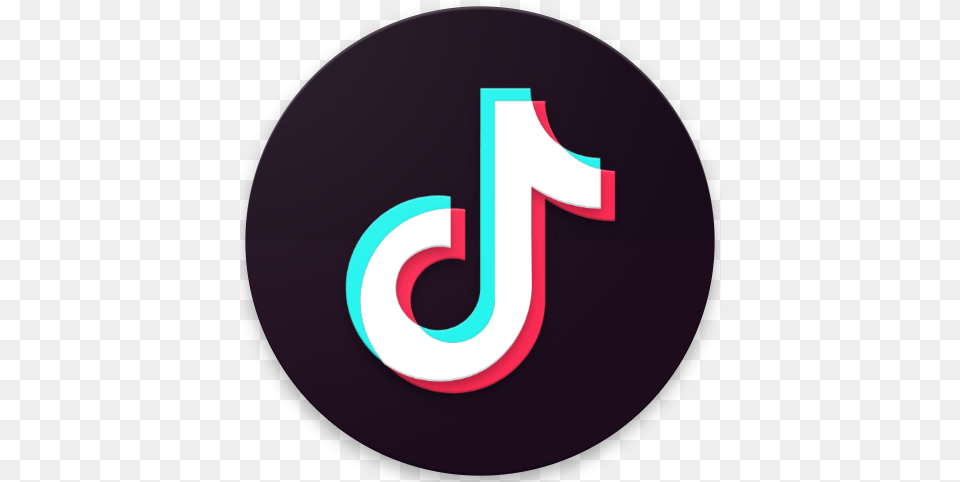 Pin Tiktok Icon, Number, Symbol, Text, Disk Png Image