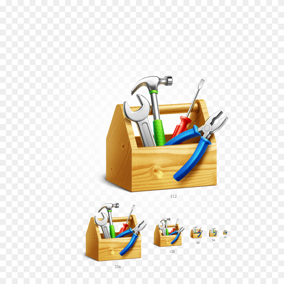 Pin Tool Box, Device, Hammer, Screwdriver, Drawer Free Png Download