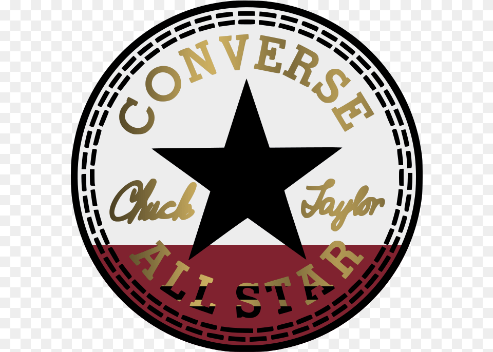 Pin Transparent Background Converse All Star Logo, Star Symbol, Symbol, Disk Png Image