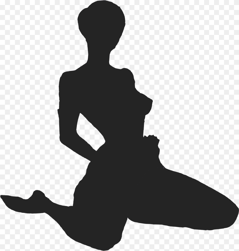 Pin Up Emblem, Kneeling, Person, Silhouette, Baby Free Png