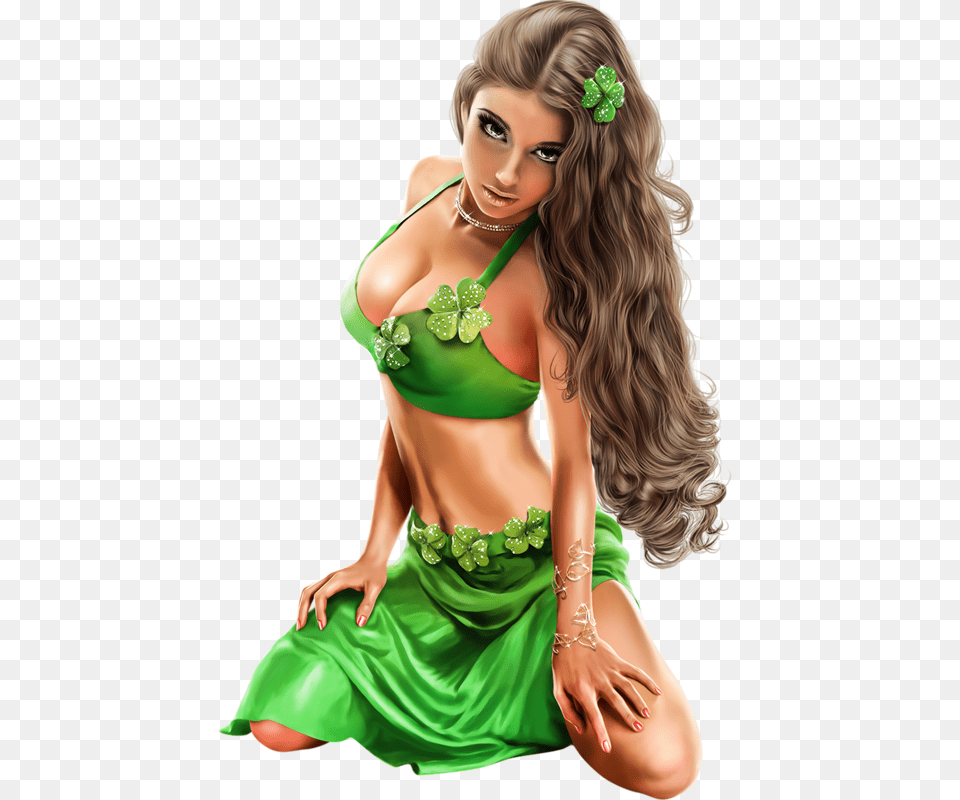 Pin Up Girl 3d, Adult, Female, Person, Woman Free Png Download