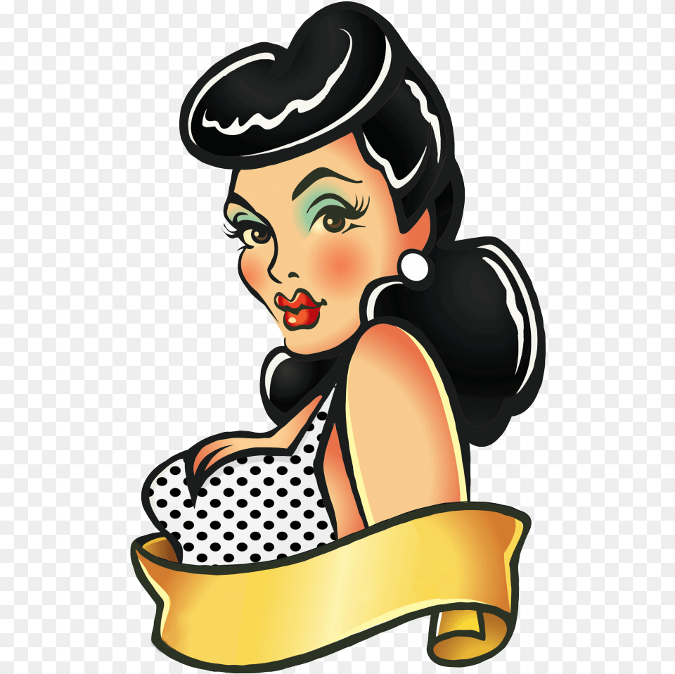 Pin Up Girl Clipart Pin Up, Portrait, Photography, Face, Person Free Png Download