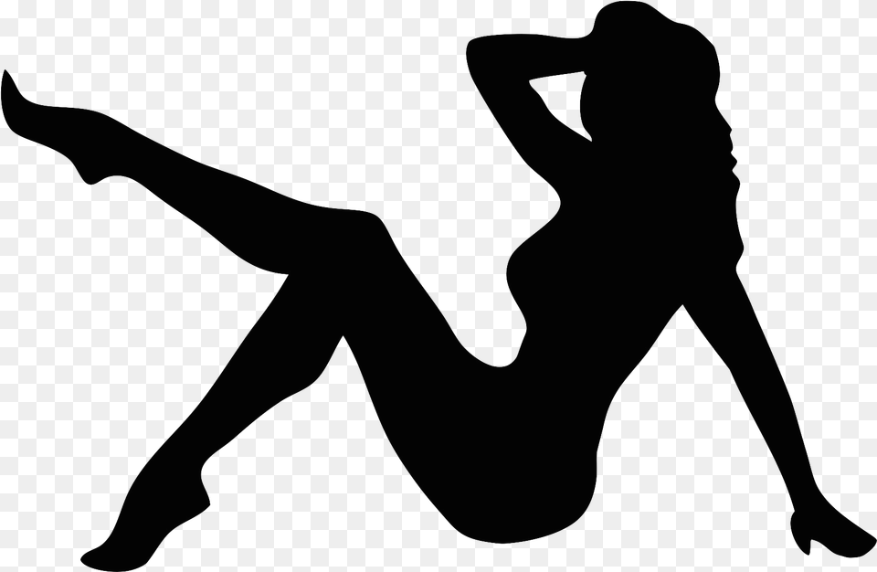 Pin Up Girl Silhouette Vector, Dancing, Leisure Activities, Person Free Transparent Png