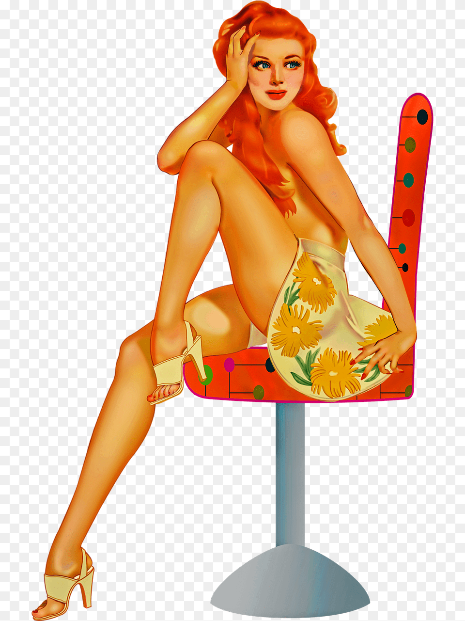 Pin Up Girl Woman Sexy Retro Fashion Female Blonde Dynamite Pin Up, Adult, Person, Swimwear, Clothing Png